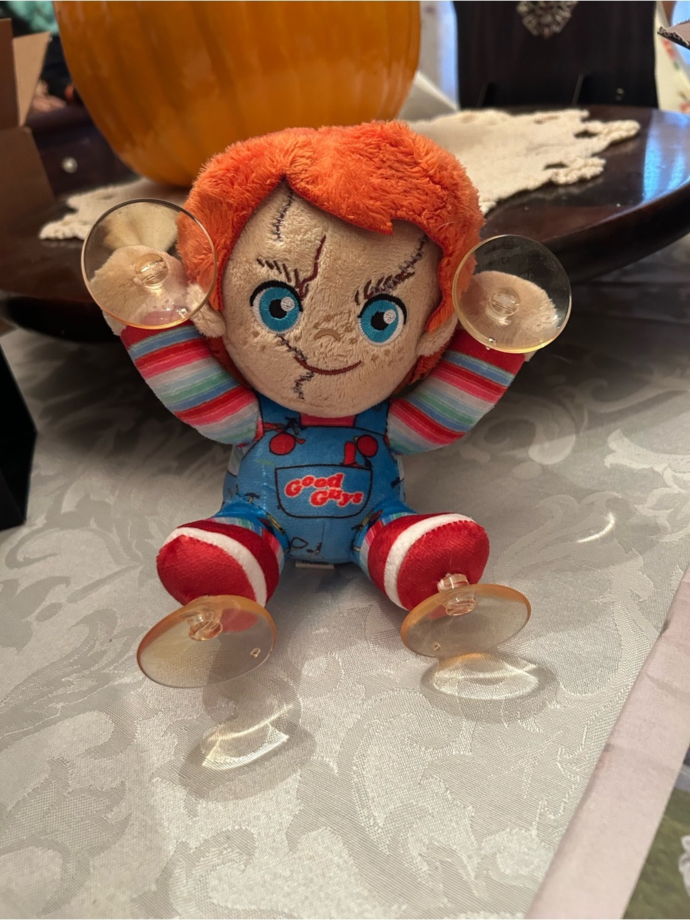 Chucky car window decoration plush